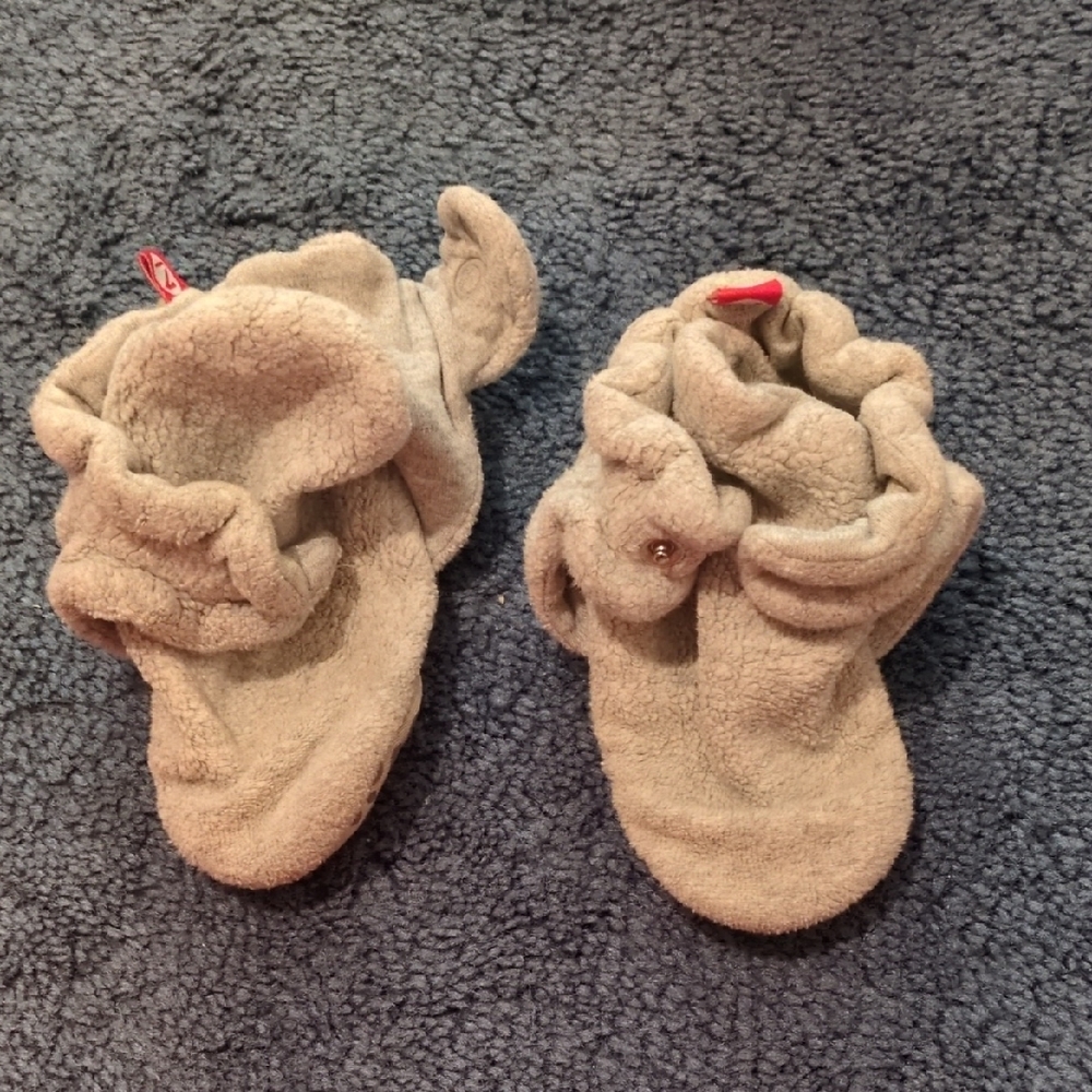 Zutano 24 Month Booties Fleece